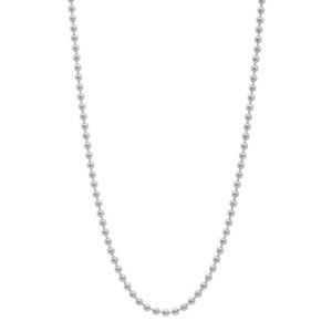 925 STERLING SILVER BALL CHAIN 18 INCHES (1.50 MM)